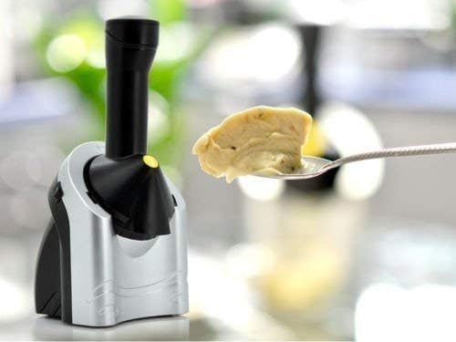 Dessert Frozen Black and Gray Ice Cream Treat Maker