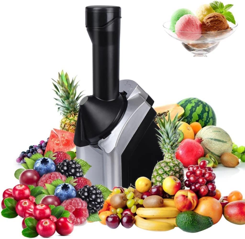 Dessert Frozen Black and Gray Ice Cream Treat Maker