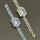 Imperial Square Halo Watch