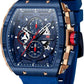 MINI FOCUS Fashion Hollow Big Dial Watch